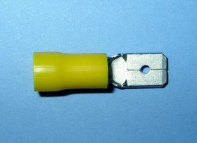 KMY-6,3mmx0,8 WTYK PŁASKI (100SZT)