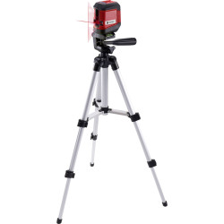 Toolcraft TO-6425604 CL8 Cross Line Laser with Tripod 8m Range