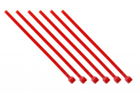 OPASKA KABLA 2,5X100MM CZERWONA