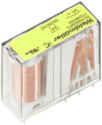 Weidmüller RCH424024FG Przekaźnik THT 24 V/DC 6 A 2 zestyki przełączne 20 szt.
