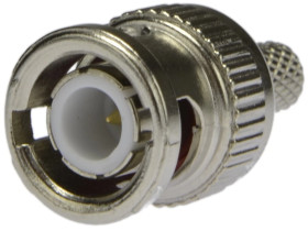 Wtyk koncentryczny BNC 75ohm zaciskany na przewód RG59