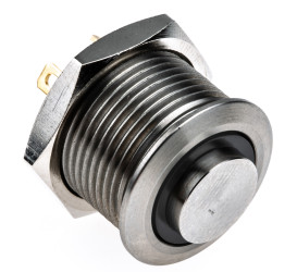 Nasadka przełącznika Chwilowy SPST średnica wycięcia 16mm, montaż panelowy RS PRO