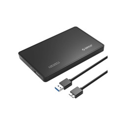 Obudowa HDD 2,5 SATA USB 3.1 metal czarna Kaseta kieszeń dysku zew. O