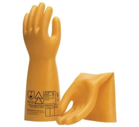 Rękawice elektroizolacyjne SECURA ELSEC 10kV rozmiar 9