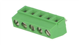 Listwa Zaciskowa Do Pcb Kątowa 90 5Mm Sposobów 5 Na Płytkach Pcb 0,03÷1,5Mm2...