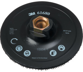 Zapasowa podkładka środkowego styku, 12000rpm x 115mm Diameter 3M