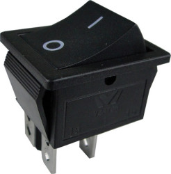 Wyłącznik KCD4 15A 250V chwilowy 4 pin