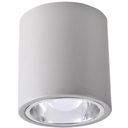 Oprawa sufitowa tuba metalowa spot JUPITER 13 typu DOWNLIGHT E27 szara