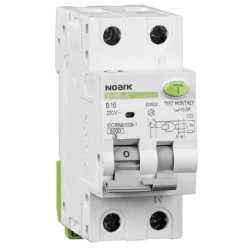 Wyłącznik kombinowany 1P+N B 16A 30mA AC 6kA Ex9BL-N