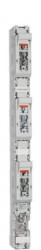 Rozłącznik bezpiecznikowy listwowy MULTIVERT NH00 160A/185mm 3x1P, przyłącza śrubowe 3xM8 zawiera osłonę MZ00KH Y228756