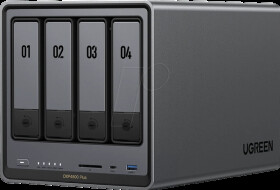 35261 NASync DXP4800 Plus NAS 4-Bay, empty housing