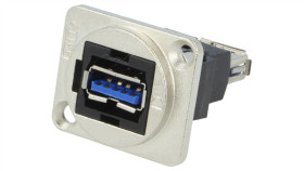 Łącznik Usb A - Usb A 3.0 Ft Metal 19X24mm Cp30205nm