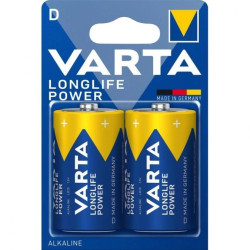 Bateria alkaliczna LR20 D 1,5V VARTA Longlife Power BLISTER 2szt.