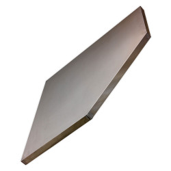 Sealey APMS60SS Stainless Steel Worktop for Modular Corner Cabinet 865mm