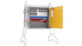 Rozdzielnica Budowlana Elbox-Xlr W125-01220C Ip44 W Ramie Wtyk Cee 125A-5P...