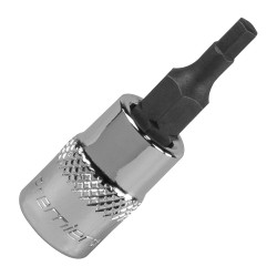 Sealey SBH001 Hex Socket Bit 3mm 1/4&quot;Sq Drive