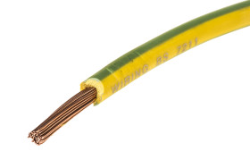 Przewód montażowy 2,5 mm² Zielony/Żółty Lapp 13 AWG 750 V dł. 100m +90°C