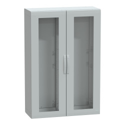 Szafka wolnostojąca, PanelSeT PLA, drzwi: 2, Poliester wzmacniany włóknem szklanym, 1500 x 1000 x 420mm, IP65,