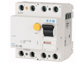 Wyłącznik różnicowoprądowy 4P 40A 10kA 100mA typ S/A FRCmM FRCmM-40/4/01-S/A 170444 EATON