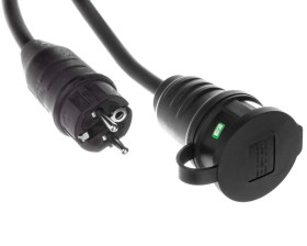 Kabel przedłużający (przedłużacz) IP44 25m 1x230V H07RN-F 3G2,5 1166824