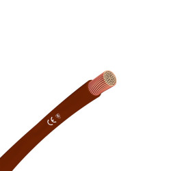 Przewód miedziany H07V-K LGY 2,5mm2 brąz 750V