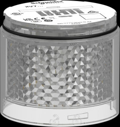 XVB7C67 Light element, modular, 70 mm, white, 24 V ACDC, strobe light, 2