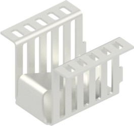 Clip-on heatsink, (L x W x H) 21 x 23 x 16 mm, 21.2 K/W, corrosion protected, 10151054