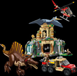 76976 LEGO® Jurassic World - Spinosaurus &amp; Quetzalcoatlus Air Mission
