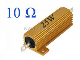 Rezystor drutowy 25W 10 Ohm