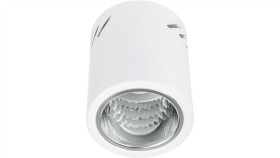 Oprawa Sufitowa Natynkowa Stała Okrągła Apus 10 Spot Tuba Biała E27