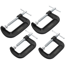 Draper 18992 Heavy Duty G-Clamp Set (4 Piece) - 18992