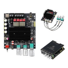 Sinilink XY-T1002P Bluetooth 5.2 wzmacniacz audio 100Wx2 z regulacją basów i sopranu do kina domowego i audio w samochodzie