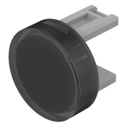 Soczewki do wskaźników, 31-933, Czarny, Okrągły, średnica: 15.8