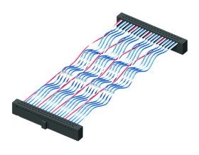 Kabel taśmowy 26-żyłowy raster 1.27mm Płaski, AWG 30 AWG Nieekranowany 7 Samtec -40 → +105 °C.