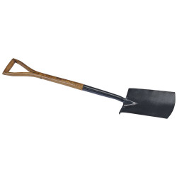 Draper 14302 Carbon Steel Garden Spade with Ash Handle