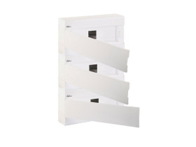Rozdzielnica natynkowa 54 modułowa 3x18M drzwi pełne IP40 SRn-3x18/B (N+PE) 1.19 ELEKTRO-PLAST