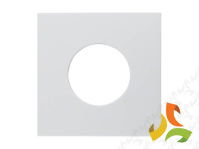 BERKER B.KWADRAT Płytka czolowa do wyłącznika i sygnalizatora świetlnego E10 biały połysk 5311248989 HAGER