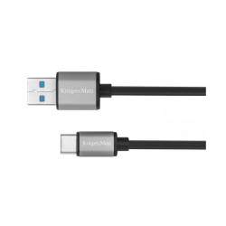 Kabel USB/USB-C USB 3.0 1m K&M Basic