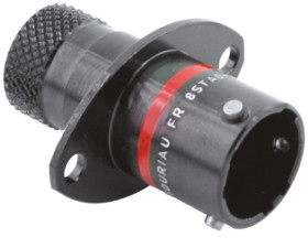 Złącze wielostykowe przemysłowe 26-pinowe, panelowe Gniazdo Souriau Sunbank by Eaton