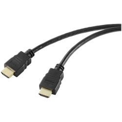 SpeaKa Professional SP-10481284 Audio &amp; Visual Cable Black 2m