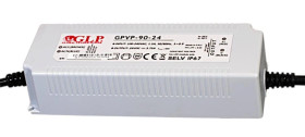 GPVP-90-12 Zasilacz impulsowy do LED 90W 12V/7.5A filtr PFC IP67 podwójna izolacja przewodów