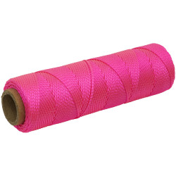 Sealey BLP1 Braided Nylon Brick Line 76m - Pink