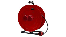 Przedłużacz Siłowy Na Bębnie Metalowym Makara-460 Opd 5X6 2X32a 5P, Wtyczka...