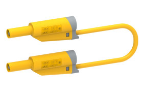 Przewód pomiarowy 2217/600V-50J, 36A, 600V, kolor: Żółty, dł. 50cm, Electro PJP