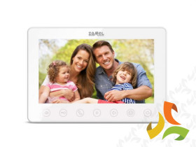 7 calowy wideomonitor z dotykowymi przyciskami biały VP-807W ZAMEL