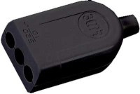 GAC250IT-BKB Gniazdo 230V - standard włoski - 3 biegunowe 10A, 230V na kabel, czarne