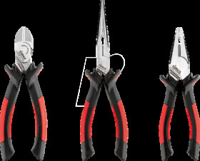 104021 VDE pliers set, 3-piece
