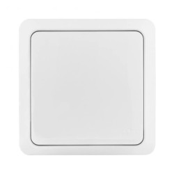 BERG Łącznik jednobiegunowy n/t 10AX IP20 biały 3710-00