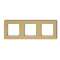 MINI Ramka potrójna złota 29MR-3