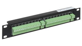 Dystrybutor Zasilania (Łączówka, Rozgałęźnik) 2-We/2X8-Wy Max.24Vdc 5A Rack...